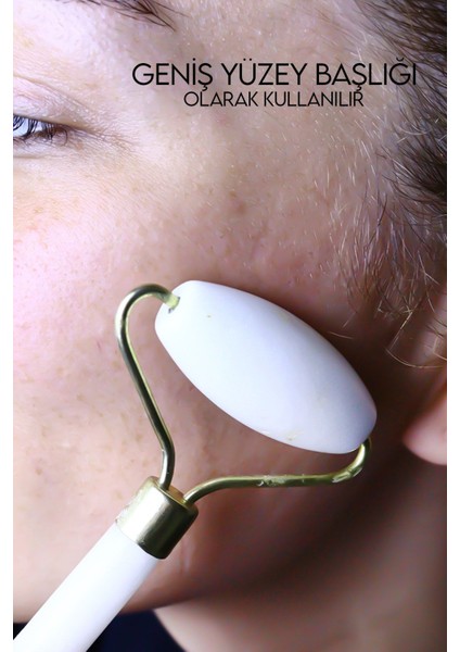 Beyaz Yeşim Taşı Yüz Masaj Aleti, Doğal Güzellik ve Bakım Için Ideal Seçim indirimleri