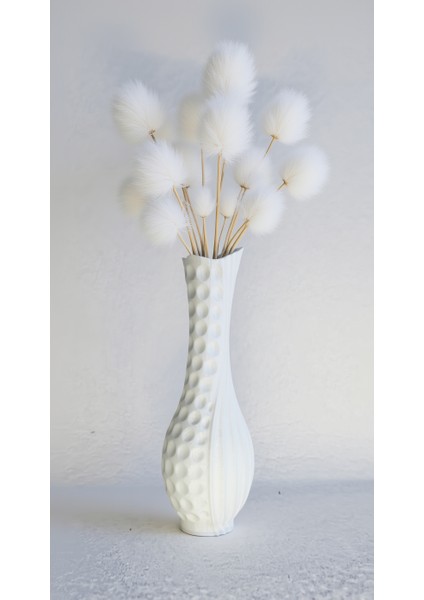 Ribbed Vazo - Dekoratif Obje - Dekoratif Vazo