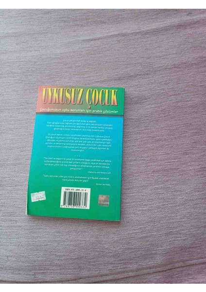 Jo Douglas ve Naomi Richman Tarafından Yazılan, Çocukların Uyku Sorunlarına Pratik Çözümler Sunan Bir Roman. 2 El Cok Temiz Kondisyonda 134 Sayfa 1998 Basim modelleri
