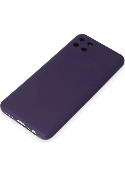Newface Realme C11 Kılıf Nano Içi Kadife Silikon - Mor fırsatları