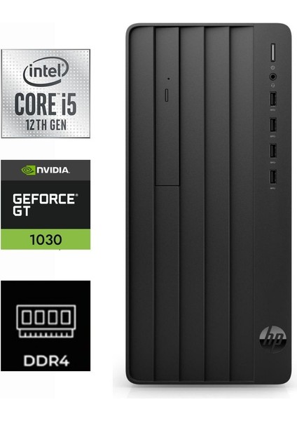 Pro Tower 290 G9 I5-12400 9M938AT-399 8gb 512GB Msı Gt 1030 4gb Windows 11 Pro Masaüstü Bilgisayar