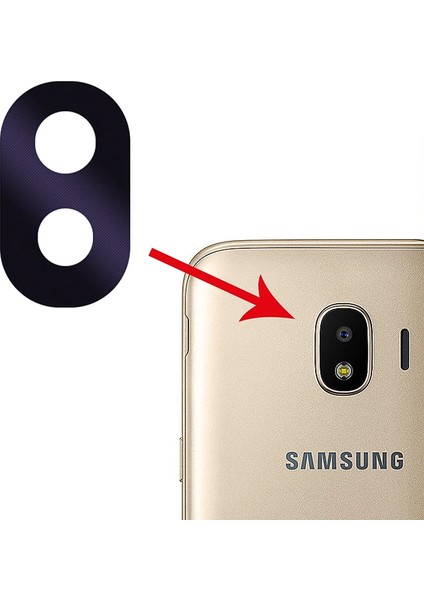 Ally Samsung Galaxy J2 Pro J2018 J250 Için Kamera Lens Kapak CAM-(1903) - KA2511-3785