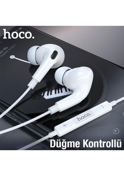 Hoco M101 Pro Crystal Type-C Kulakiçi Mikrofonlu Kablolu KULAKLIK-(1903) - KA9361-8317 fırsatları