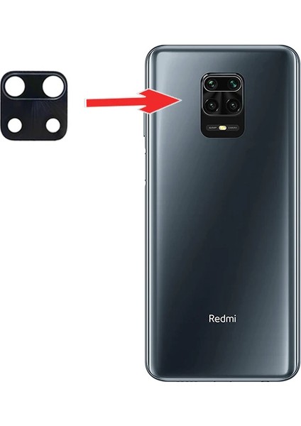 Xiaomi Redmi Note 9 Pro/ Note 9s 3D Full Tempered Cam Kamera KORUYUCU-(1903) - KA7389-9821