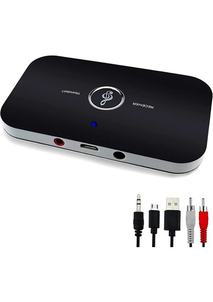Ally 2in1 Kablosuz Bluetooth 5.0 Ses Alıcı Verici Receiver Transmitter Adaptör-(1 - KA9565-6784