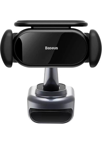 Baseus T-Space Tesla Model 3 / Y Araç Için Güneş Enerjisi Telefon Tutacağı-(19 - KA8938-8665