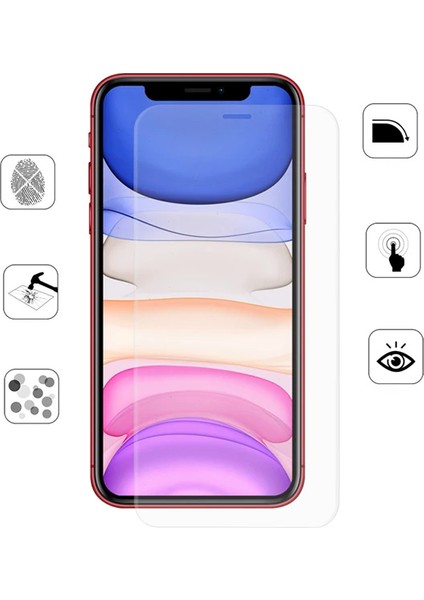 Gor Iphone 11 Pro Max 6.7 Hd Ekran Koruyucu Jelatin 5 Adet SET-(1903) - KA5938-4787