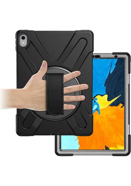 Ipad Pro 11 Inch (2021-2020-2018)3 Katmanlı Standlı Zırh KILIF-(1903) - KA3152-3763