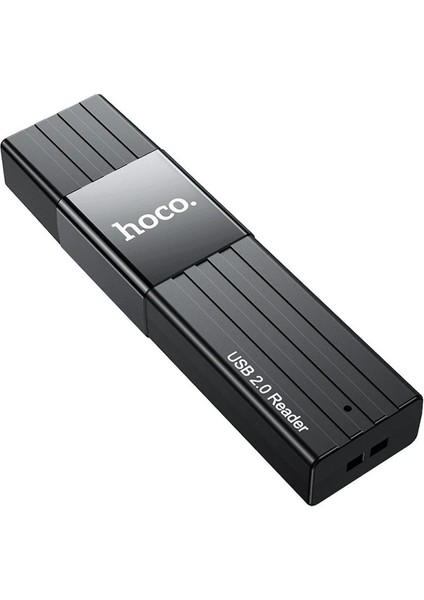 Hoco HB20 2in1 Hafıza Kart Okuyucu USB 2.0 Çevirici ADAPTÖR-(1903) - KA3788-1392 modelleri