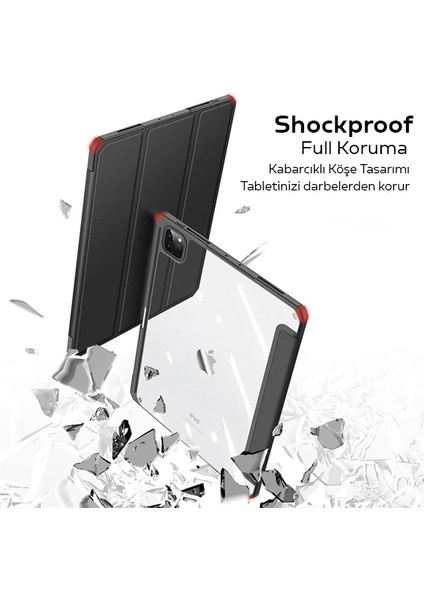 Dux Ducis iPad Pro 11 (201820202021.2022) Kılıf Kalem Bölmeli Toby SERIES-(1903) - KA7734-9925