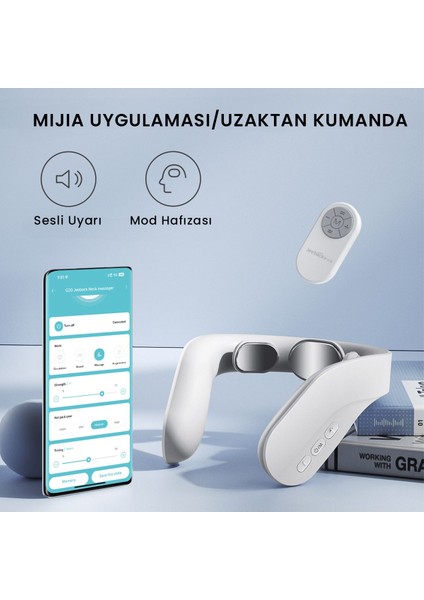 Iç ve Dış Isı, Elektrik ve Frekanslı 4 Modlu Şarjlı Masaj Aleti fırsatları