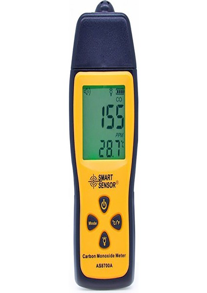 Smart Sensor AS8700A Akıllı Sensör El Tipi Karbonmonoksit Co Gazı Kaçak Dedektörü