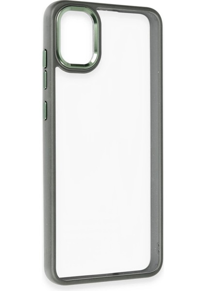 Samsung Galaxy A05 Kılıf Power Silikon - Koyu Yeşil - KA7578-5431