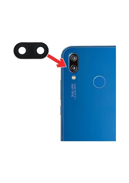 Huawei P20 Litenova 3e Arka Kamera Lens CAM-(1903) - KA7045-5756