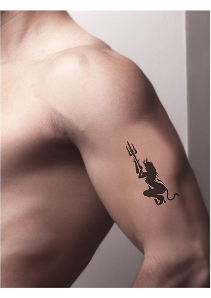 Şeytan Tattoo Geçici Dövme Şablonları Kına Kalıpları fiyatları
