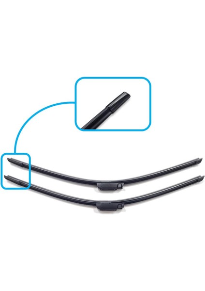 Seat Toledo 2005-2009 Ön Cam Silecek Takımı 65X65CM