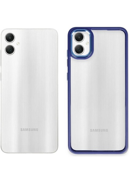 Samsung Galaxy A05 Kılıf Power Silikon - Lacivert - KA1066-8207