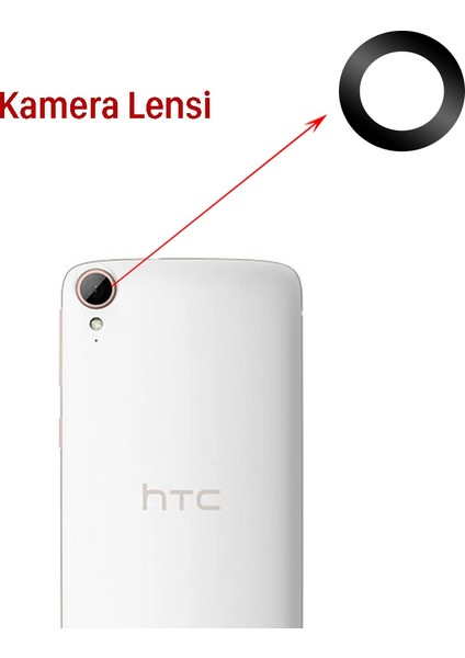 Htc Desire 828 Desire 830 Kamera LENS-(1903) - KA3022-9628 fiyatları