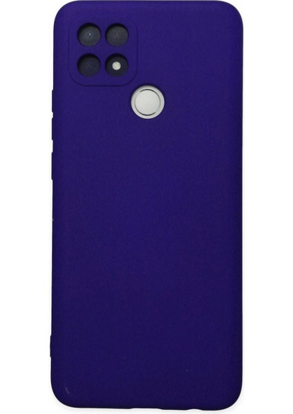 Oppo A15 Kılıf Nano Içi Kadife Silikon - Mor - KA9356-6091