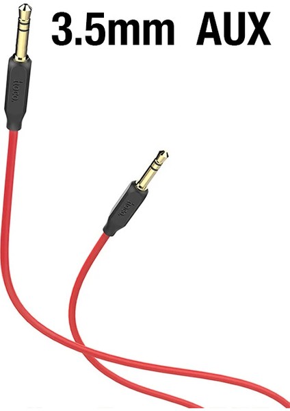 Hoco UPA11 3.5mm Aux To Aux Ses Aktarım Kablosu 1MT-(1903) - KA5514-8167