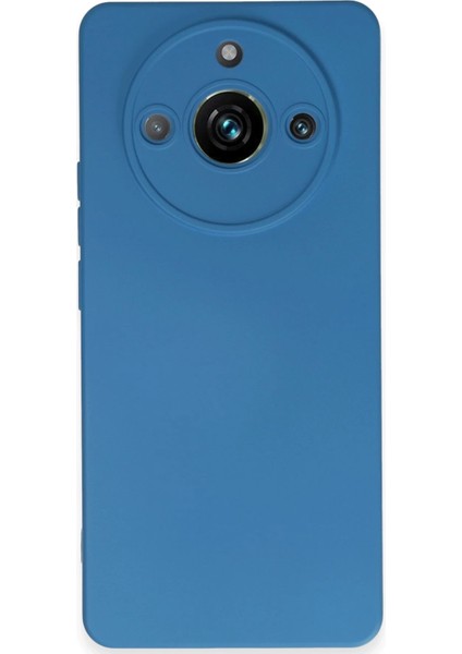 Realme 11 Pro Kılıf Nano Içi Kadife Silikon - Mavi - KA7077-3476