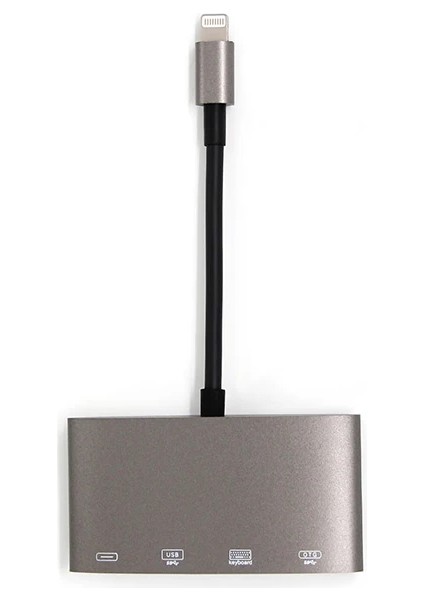 Ally NK-1040 4in1 Iphone Lightning To USB Kamera ADAPTÖRÜ-(1903) - KA9186-7474