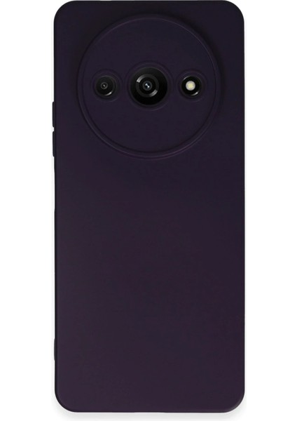 Xiaomi Redmi A3 4g Kılıf Nano Içi Kadife Silikon - Mor - KA7460-3753