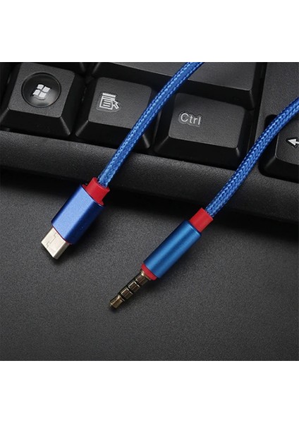 Ally Halat USB Type-C Aux Muzik KABLO-(1903) - KA1258-2247