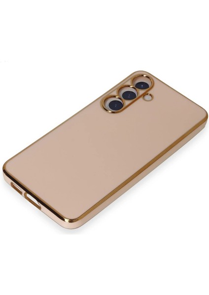 Samsung Galaxy S24 Kılıf Volet Silikon - Pembe - KA9683-9432