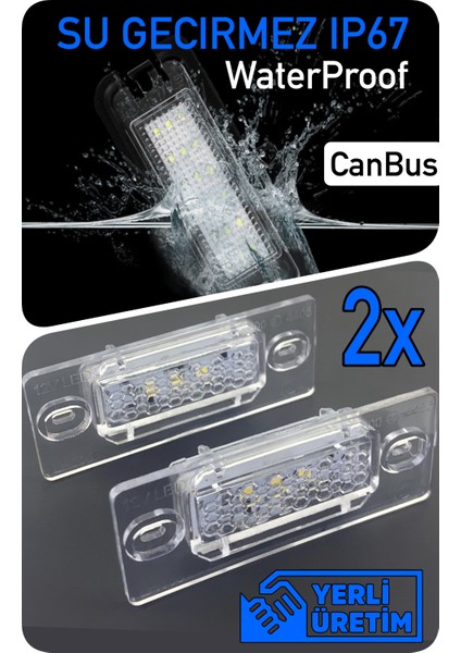 Volkswagen Vw Passat B5 Sadece Variant Kombi 1997-2005VCANBUS LED Plaka Aydınlatma Ledi Lambası LED Edıtıon fiyatları