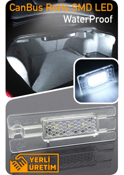 Volkswagen Vw Eos 1f 2006-2015 Canbus LED Bagaj Aydınlatma Ledi Lambası LED Edıtıon