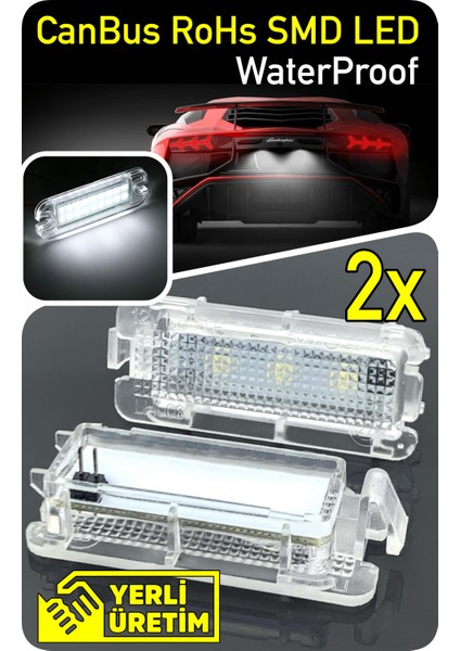 Ford C-Max 2 2010-2019 Canbus LED Plaka Aydınlatma Ledi Lambası LED Edıtıon fiyatları