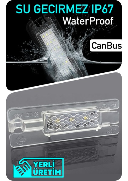 Volkswagen VW Touran 1T 2003-2015 Canbus LED Bagaj Aydınlatma Ledi Lambası