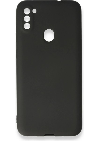 Samsung Galaxy A11 Kılıf First Silikon - Siyah - KA9660-8324