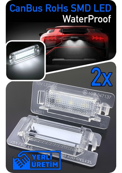 Bmw X5 E70 F15 F85 G05 Canbus LED Plaka Aydınlatma Ledi Lambası LED Edıtıon