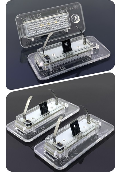 Audi A4 B6 B7 8E 8H 2000-2008 Canbus LED Plaka Aydınlatma Ledi Lambası modelleri