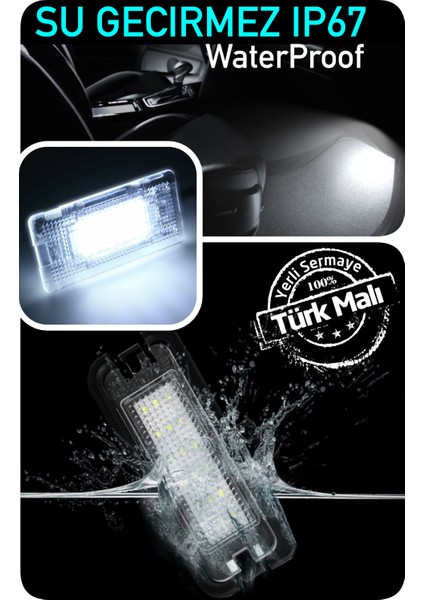 Bmw 1 Serisi F20 F21 2011-2019 Canbus LED Araç Içi Ayak Altı Bölmesi Aydınlatma Ledi Lambası LED Edıtıon