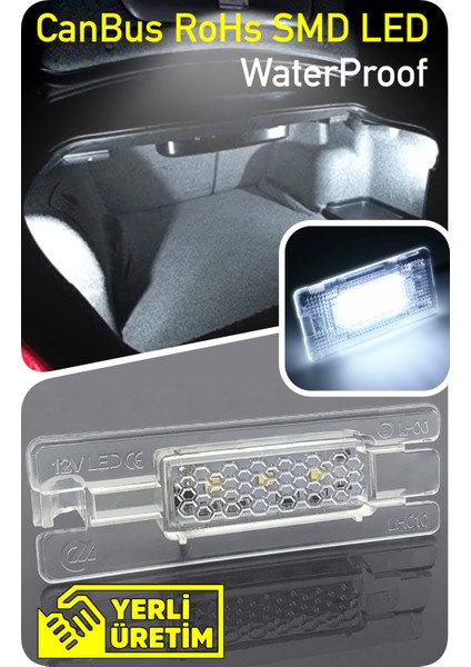 Volkswagen Vw Polo 6n Sadece 5 Kapı 2000-2005 Canbus LED Bagaj Aydınlatma Ledi Lambası LED Edıtıon