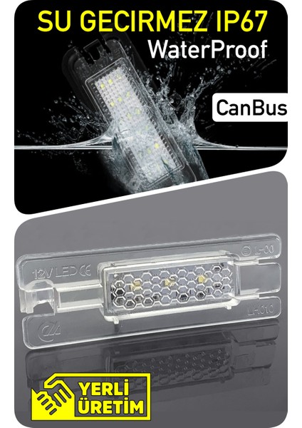 Volkswagen Vw Polo 6n Sadece 5 Kapı 2000-2005 Canbus LED Bagaj Aydınlatma Ledi Lambası LED Edıtıon