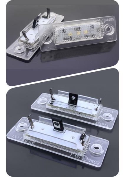 Skoda Superb 1 Limousine Sedan 2001-2008 Canbus LED Plaka Aydınlatma Ledi Lambası LED Edıtıon modelleri