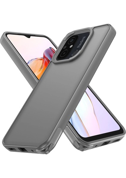 Xiaomi Redmi 12C Kılıf Elegant Kapak - Titan Gri - KA5617-2724