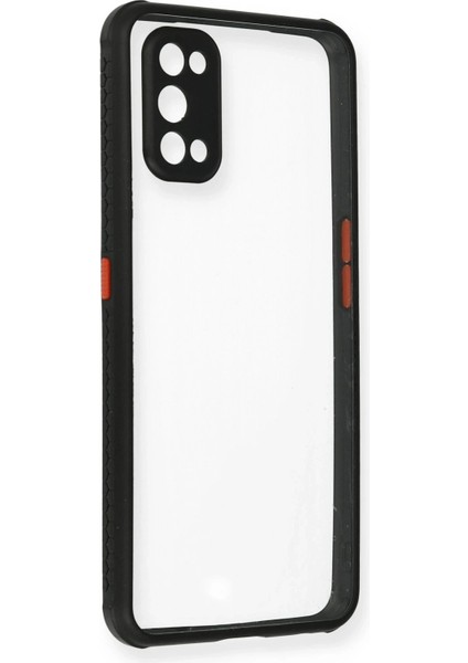 Realme 7 Pro Kılıf Miami Şeffaf Silikon - Siyah - KA4375-5395