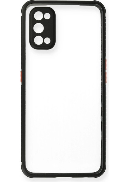 Realme 7 Pro Kılıf Miami Şeffaf Silikon - Siyah - KA4375-5395