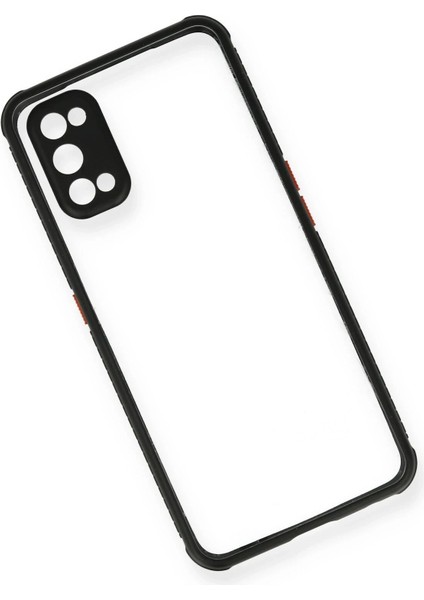 Realme 7 Pro Kılıf Miami Şeffaf Silikon - Siyah - KA4375-5395