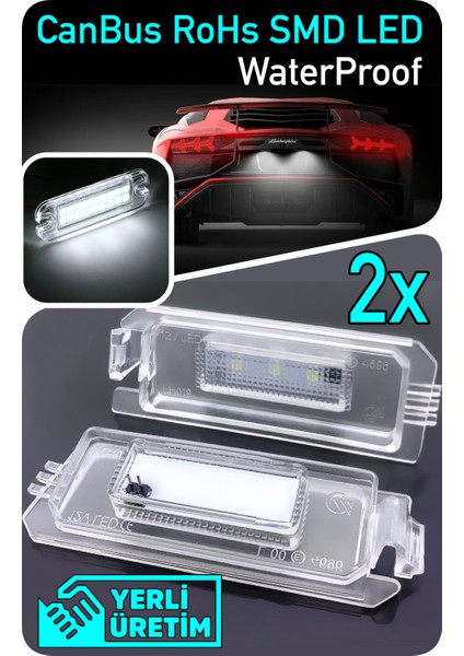 Kia K5 K7 Cadenza 2016-2021 Canbus LED Plaka Aydınlatma Ledi Lambası