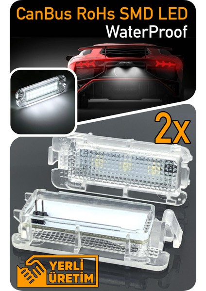 Ford Focus 2 MK2 2004-2020 Canbus LED Plaka Aydınlatma Ledi Lambası fiyatları