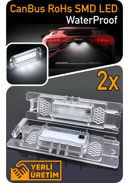 Fiat Bravo 1 2 Hatchback Canbus LED Plaka Aydınlatma Ledi Lambası fiyatları