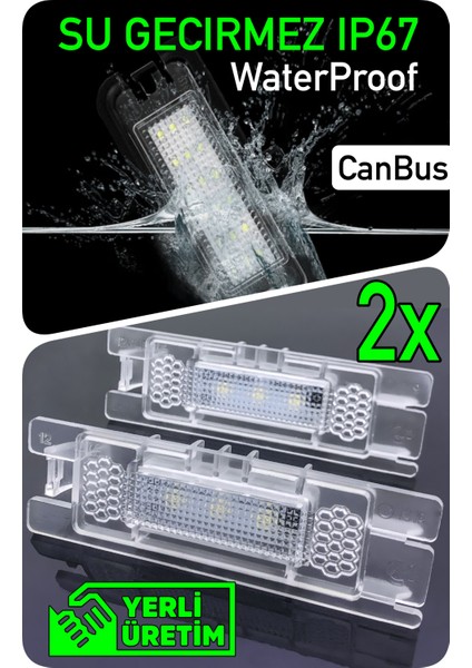 Fiat Marea Limousine Sedan Weekend 1996-2007 Canbus LED Plaka Aydınlatma Ledi Lambası fiyatları