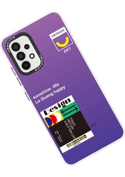 Samsung Galaxy A33 5g Kılıf Estoril Desenli Kapak - Estoril - 4 - KA3204-9020
