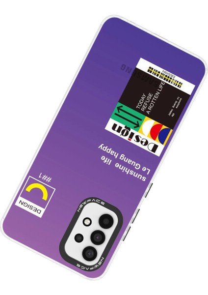 Samsung Galaxy A33 5g Kılıf Estoril Desenli Kapak - Estoril - 4 - KA3204-9020